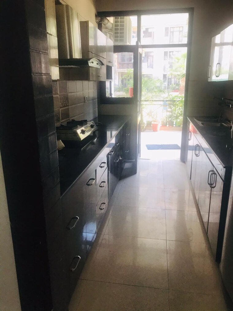 Kitchen, hlp-palmillas 3 Bedroom 1452 Sq.Ft. Apartment In Vip Road Zirakpur 9220483