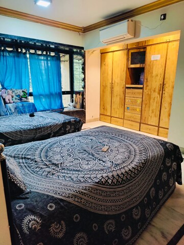 Bedroom in 1 RK Apartment at Nirmal CHS, Dadar West – for Rent