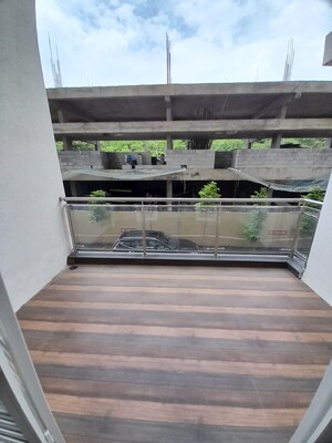 Terrace in 3 BHK Apartment at Kumar Hill View Residency, Kothrud – for Sale