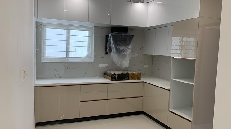 Kitchen, my-home-tarkshya 3 Bedroom 2237 Sq.Ft. Apartment In Kokapet Hyderabad 9220611