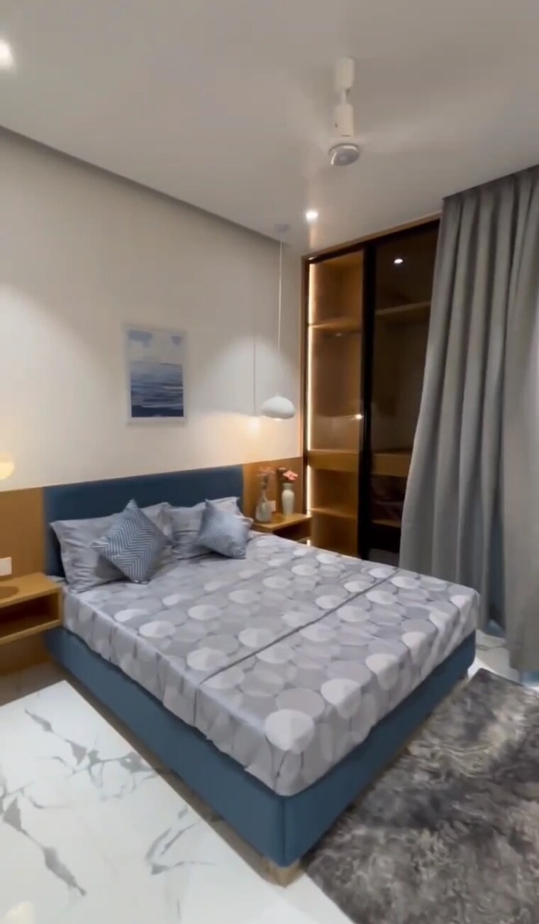 Bedroom, anshul-medora 3 Bedroom 930 Sq.Ft. Apartment In Wagholi Pune 9220861