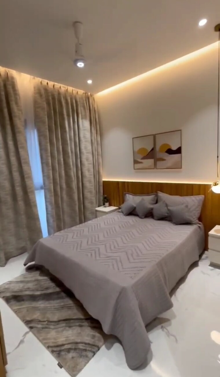 Bedroom, anshul-medora 3 Bedroom 930 Sq.Ft. Apartment In Wagholi Pune 9220861