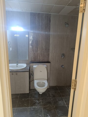 Bathroom in 2.5 BHK Apartment at Mantri Manyata Lithos, Thanisandra – for Rent