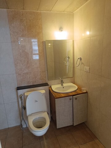 Bathroom in 2.5 BHK Apartment at Mantri Manyata Lithos, Thanisandra – for Rent