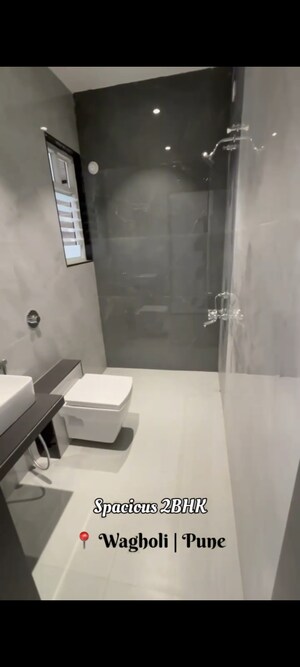 Bathroom in 2 BHK Apartment at Anshul Medora, Wagholi – for Sale