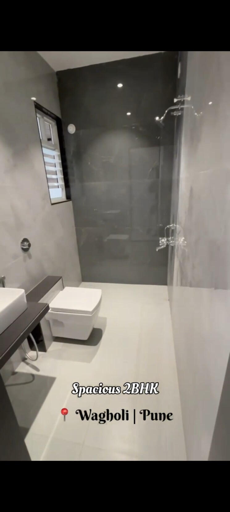 Bathroom, anshul-medora 2 Bedroom 698 Sq.Ft. Apartment In Wagholi Pune 9220917