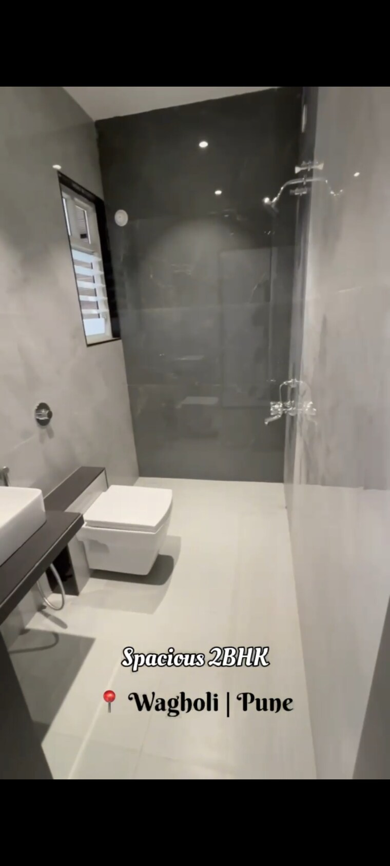 Bathroom, anshul-medora 2 Bedroom 698 Sq.Ft. Apartment In Wagholi Pune 9220917