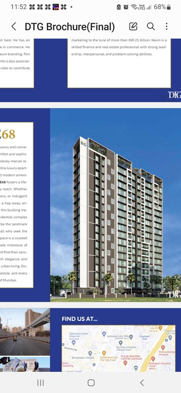 1 BHK Apartment – Exterior View View at DTG Avenue 68, Dahisar East - for Sale