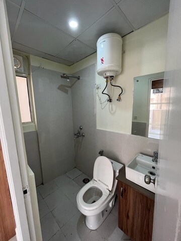 Bathroom in 2 BHK Apartment at Breez Global Heights, Sohna Sector 33 – for Rent