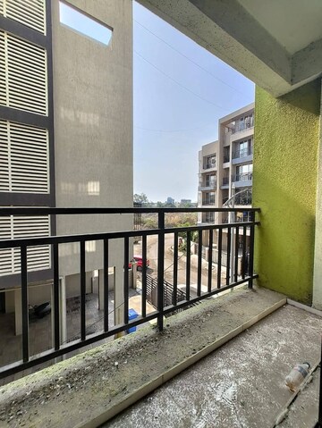 Balcony in 2 BHK Apartment at Kanaji Residency, Ulwe – for Rent