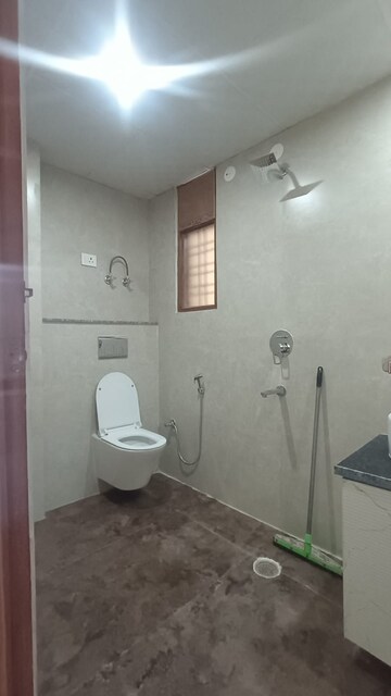 Bathroom in 3 BHK Builder Floor at Anamika Enclave, Sector 14 – for Rent