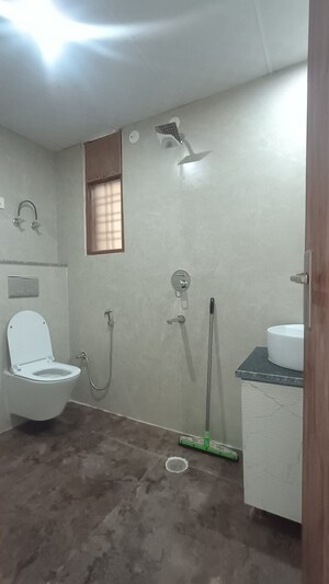 Bathroom in 3 BHK Builder Floor at Anamika Enclave, Sector 14 – for Rent