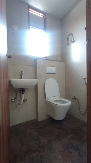 Bathroom in 3 BHK Builder Floor at Anamika Enclave, Sector 14 – for Rent