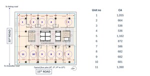 Floor Plan in  Office Space at Bandra West – for Sale