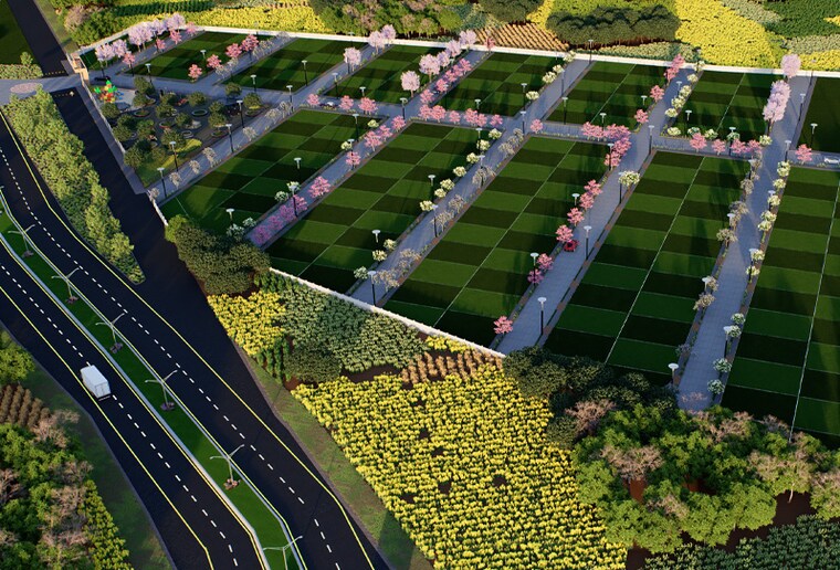 Exterior View, mims-residency 3 Bedroom 1350 Sq.Ft. Apartment In Thanisandra Main Road Bangalore 9221029