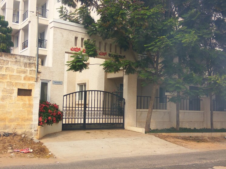 Exterior View, mims-residency 3 Bedroom 1350 Sq.Ft. Apartment In Thanisandra Main Road Bangalore 9221029