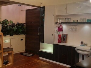 Kitchen in 3 BHK Apartment at Kanakia Rainforest, Andheri East – for Rent