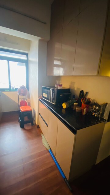 Kitchen in 3 BHK Apartment at Kanakia Rainforest, Andheri East – for Rent