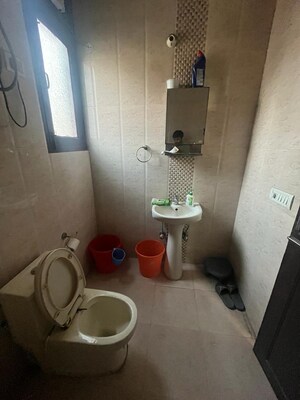 Bathroom in 2 BHK Apartment at Sarvodaya Enclave – for Rent