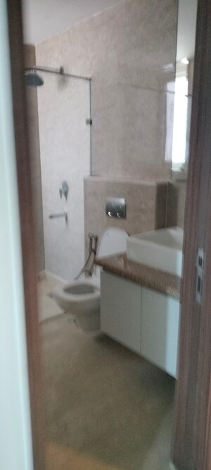 Bathroom in 3 BHK Apartment at Ambience Tiverton, Sector 50 – for Rent