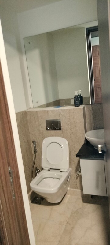 Bathroom in 3 BHK Apartment at Ambience Tiverton, Sector 50 – for Rent