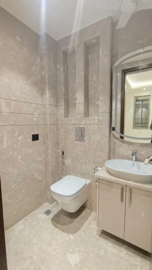 Bathroom in 3 BHK Builder Floor at Uday Park – for Sale