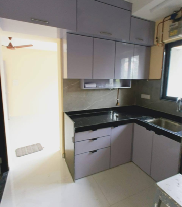 Kitchen in 1 BHK Apartment at Madhav Dham Malad East, Pathan Wadi – for Rent