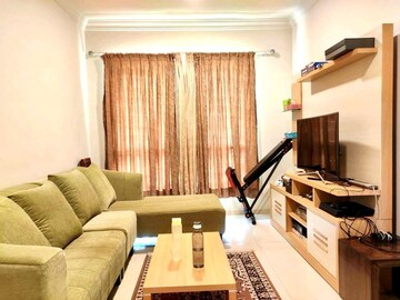 Living Room in 1 BHK Apartment at Hiranandani Fortune City, New Panvel – for Rent