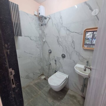 Bathroom in 1 BHK Apartment at Parimal CHS Malad East, Pethe Nagar – for Rent