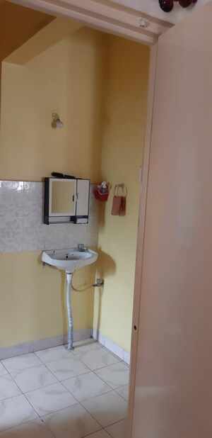 Bathroom in 1 BHK Apartment at Morya CHS Chinchwad, Chinchwad – for Rent