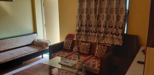 Living Room in 1 BHK Apartment at Morya CHS Chinchwad, Chinchwad – for Rent