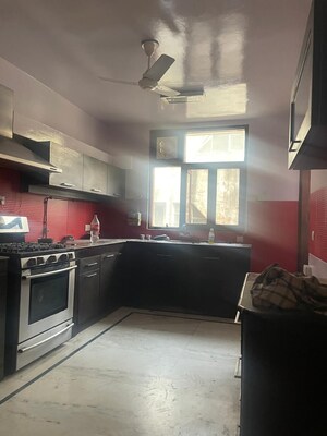 Kitchen in 4 BHK Builder Floor at Greater Kailash ii – for Rent