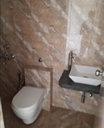Bathroom in 2 BHK Apartment at Bharat Ecovistas, Shilphata – for Sale