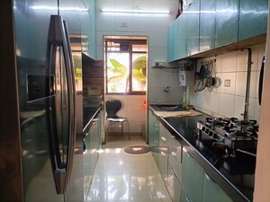 Kitchen in 2 BHK Apartment at Shiv Shrishti CHS, Powai – for Rent