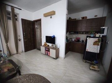 Living Room in 2 BHK Builder Floor at Vijay Vihar Apartments Gurgaon, Sector 30 – for Rent
