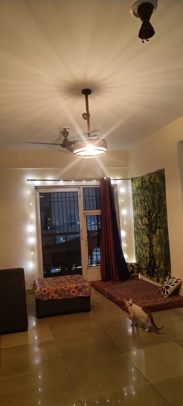 Living Room in 3 BHK Apartment at Futec Gateway, Sector 75 – for Rent