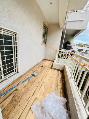 Balcony in 1 BHK Apartment at Wadgaon Sheri – for Rent