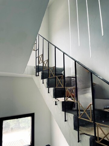 Staircase in 3 BHK Apartment at Rail Vihar Apartment, Sector 15 – for Rent