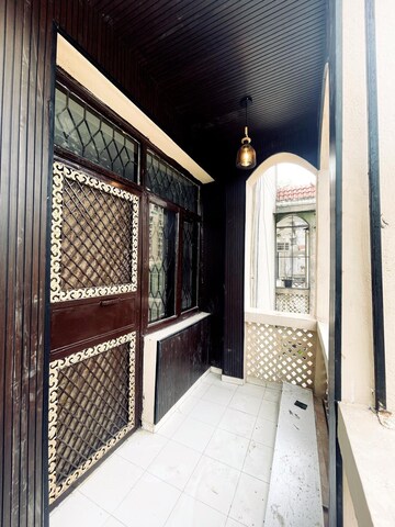 Balcony in 3 BHK Apartment at Rail Vihar Apartment, Sector 15 – for Rent
