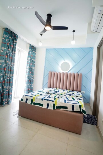 Bedroom in 3.5 BHK Apartment at Ansals Celebrity Greens, Sushant Golf City – for Rent