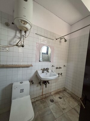 Bathroom in 2 BHK Apartment at Housing Board Colony Sector 9, Sector 9 – for Rent