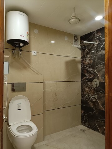 Bathroom in 3 BHK Builder Floor at Surajmal Vihar – for Rent