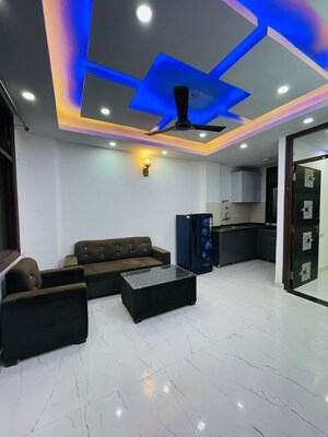 Living Room in 1 BHK Apartment at Saket – for Rent