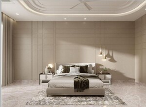 Bedroom in 5 BHK Builder Floor at Neeti Bagh – for Sale