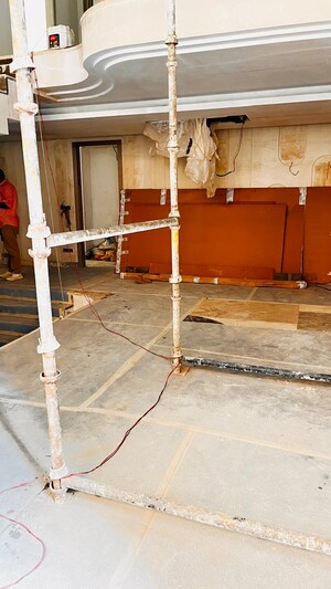 Living Room in 5 BHK Builder Floor at Neeti Bagh – for Sale