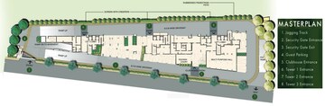 Master Plan in 3 BHK Apartment at Artisane Forest Breeze, Jp Nagar – for Sale