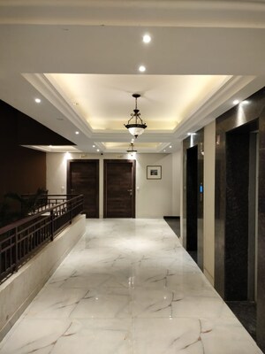 Building Lobby in 3 BHK Apartment at Surya Aastha Greens, Sector 4 Greater Noida – for Sale