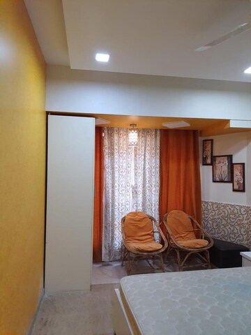 Living Room in 1 BHK Apartment at Mantri Serene, Goregaon East – for Rent