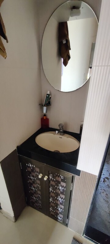 Bathroom in 1 BHK Apartment at Mantri Serene, Goregaon East – for Rent