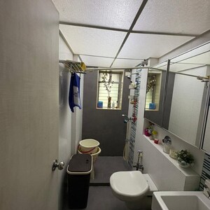 Bathroom in 2.5 BHK Apartment at Veena Insignia, Adarsh Nagar – for Rent